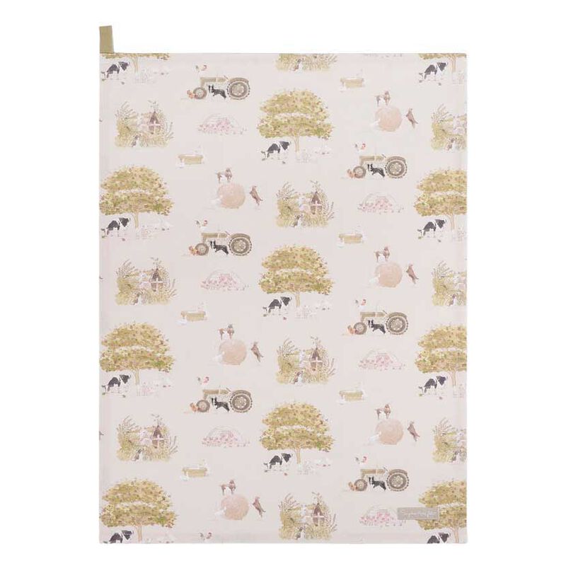 Sophie Allport Tea Towel - Farm Friends image number 0